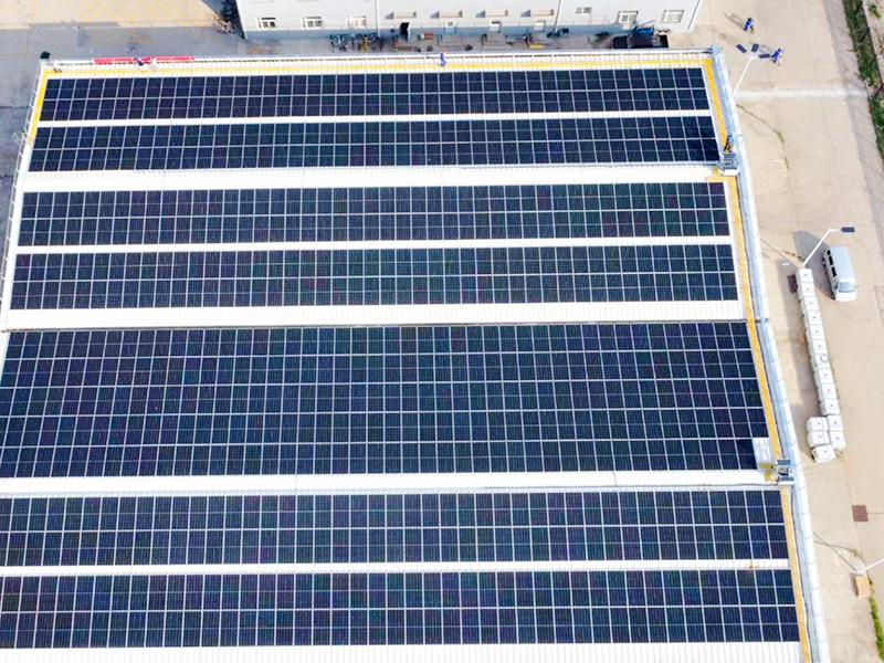 天津大沽化工1.1MW分布式光伏發電項目